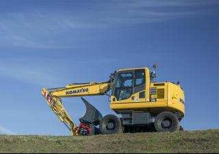 Koparki kołowe Komatsu PW148-10