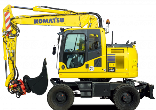Koparki kołowe Komatsu PW148-10