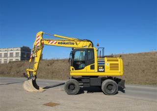 Koparki kołowe Komatsu PW180-10