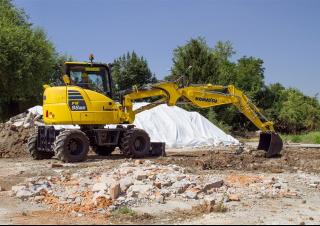 Koparki kołowe Komatsu PW98MR-10