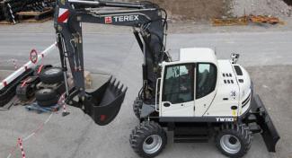 Koparki kołowe Terex TW 110