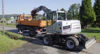 Koparki kołowe Terex TW 85