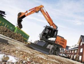 Koparki kołowe Hitachi ZX 140 W 5