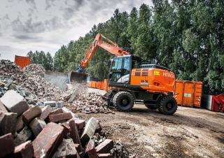 Koparki kołowe Hitachi ZX140W-6