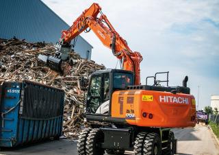 Koparki kołowe Hitachi ZX170W-6