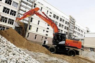 Koparki gąsienicowe Hitachi ZX220W-5B