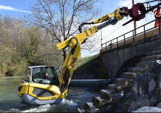 Koparki kroczące Menzi M545