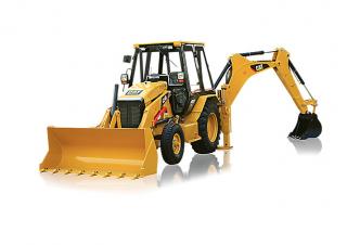 Koparko-ładowarki Caterpillar 424B