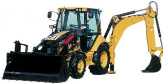 Koparko-ładowarki Caterpillar 428E 4x4