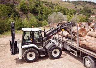 Koparko-ładowarki Hidromek HMK 102 S Supra