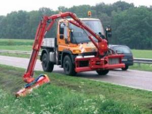 Urządzenia do letnich robót komunalnych Sprzęt do prac letnich/Kosiarki skarpowe Dücker DUA 800 VMS 1200