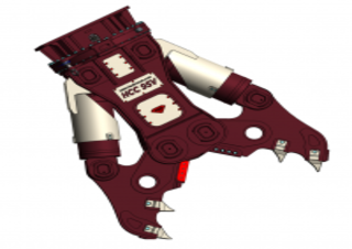 Akcesoria Kruszarki do betonu Hydra Ram HCC-6V*