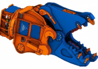 Zaczep Kruszarki do betonu Hydra Ram MK-28P