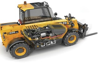 Ładowarki teleskopowe JCB 525-60 Hi-Viz 