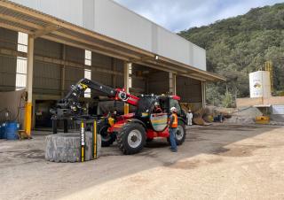 Ładowarki teleskopowe Manitou MT-X 733 Mining