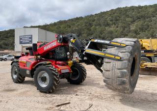 Ładowarki teleskopowe Manitou MT-X 733 Mining