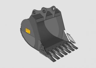 Akcesoria Łyżki Łyżki do koparek Werk-Brau EX60SD
