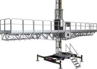 Masztowe platformy robocze Fraco ACT-8
