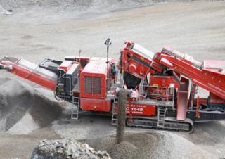 Urządzenia do recyklingu gruzu budowlanego Terex-Finlay C 1540 Hybrid