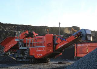 Urządzenia do recyklingu gruzu budowlanego Terex-Finlay C 1540