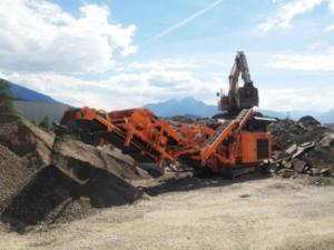 Urządzenia do recyklingu gruzu budowlanego Rockster R700S 