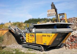 Urządzenia do recyklingu gruzu budowlanego Rubble Master RM 70 GO!