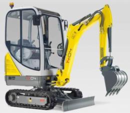 Minikoparki Wacker Neuson 1404