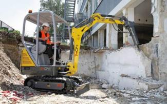 Minikoparki Wacker Neuson 1404