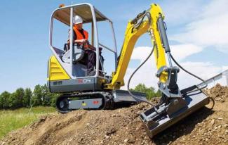 Minikoparki Wacker Neuson 1404