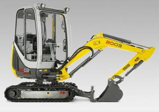 Minikoparki Wacker Neuson 2003