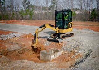 Minikoparki Caterpillar 301.8
