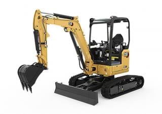 Minikoparki Caterpillar 302.7 CR