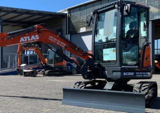 Minikoparki Atlas Kompakt AC 35UF
