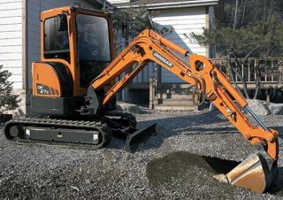 Minikoparki Doosan DX27Z