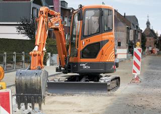 Minikoparki Doosan DX30Z