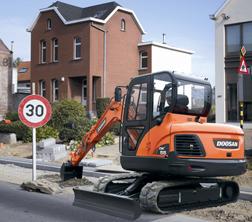 Koparki kołowe Doosan DX 55
