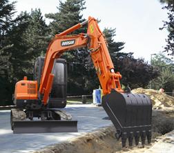 Koparki kołowe Doosan DX 55