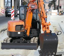 Minikoparki Doosan DX 60 R