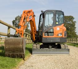 Minikoparki Doosan DX 60 R