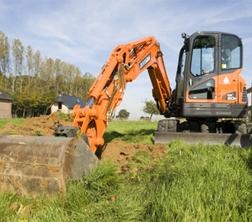 Minikoparki Doosan DX 60 R