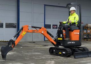 Minikoparki Doosan DX10Z