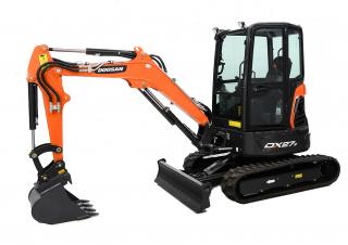Minikoparki Doosan DX27Z-7