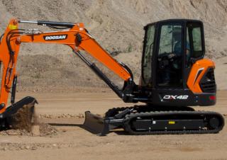 Minikoparki Doosan DX42-5K