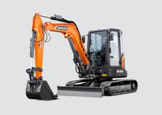 Minikoparki Develon DX55R-7