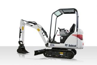 Minikoparki Bobcat E 14