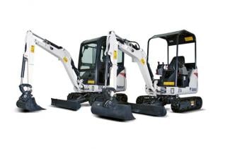 Minikoparki Bobcat E 14