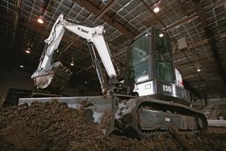 Minikoparki Bobcat E55W