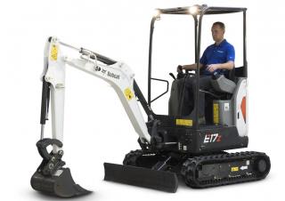 Minikoparki Bobcat E17z