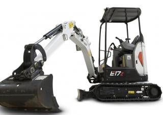 Minikoparki Bobcat E17z