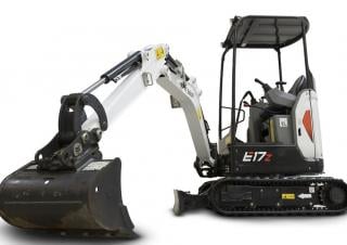 Minikoparki Bobcat E17z